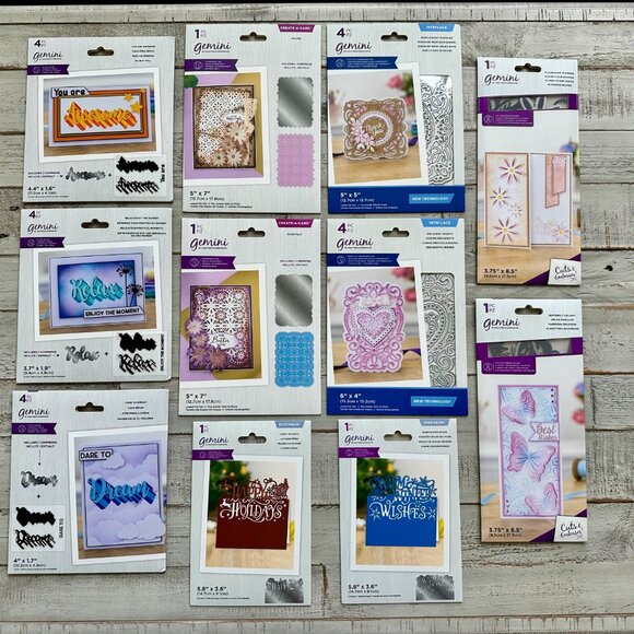 Crafter’s Companion | Office | Crafters Companion Lot Of Stamp And Die ...
